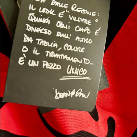 DSQUARED2 Leaf Men's BLACK Graphic Tee Size S NWT GR8 Gift - Picture 13 of 16